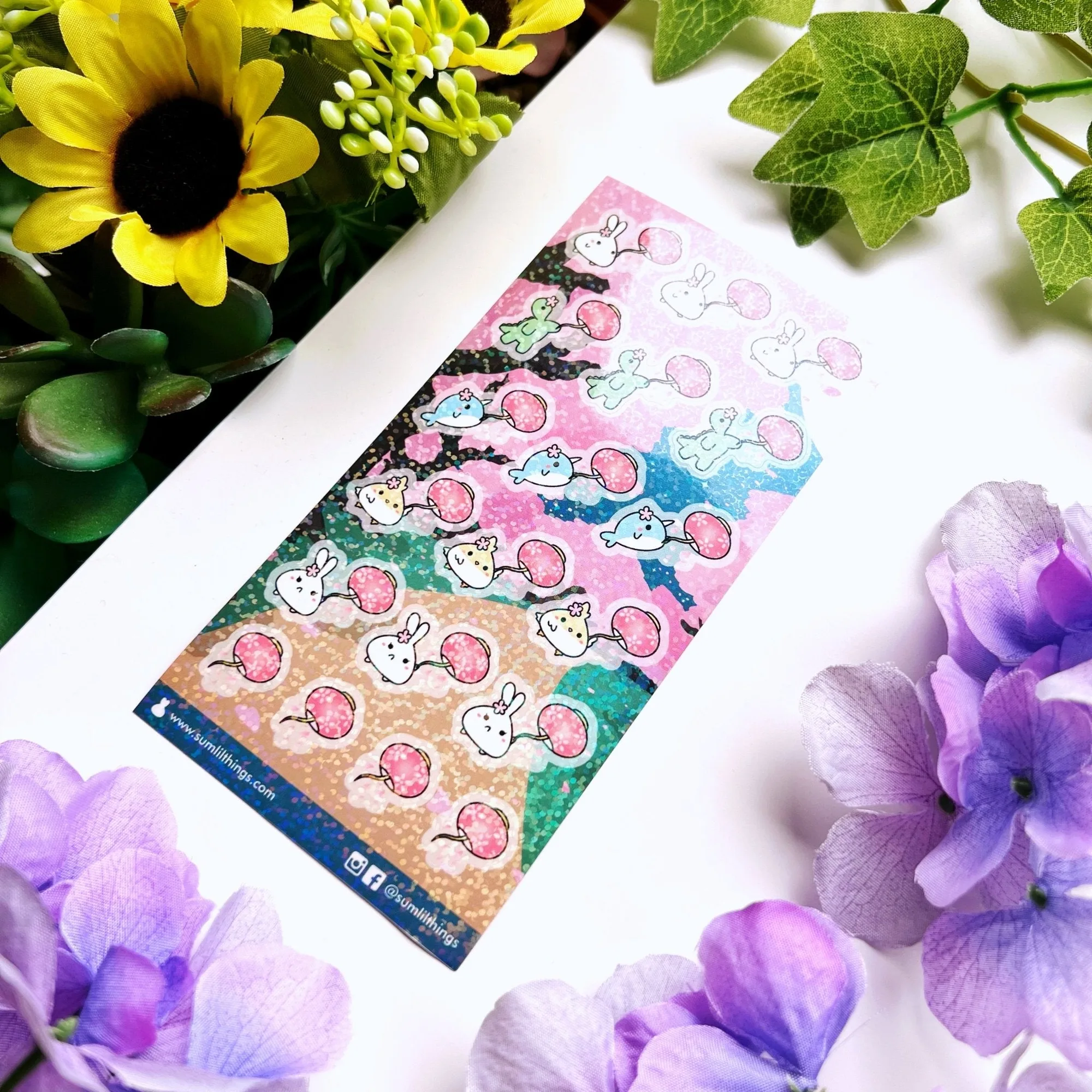 Seal Sticker - Floating Lanterns - Holographic