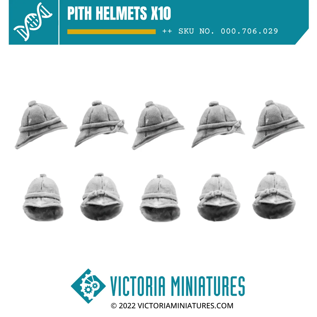 Pith Helmets x10