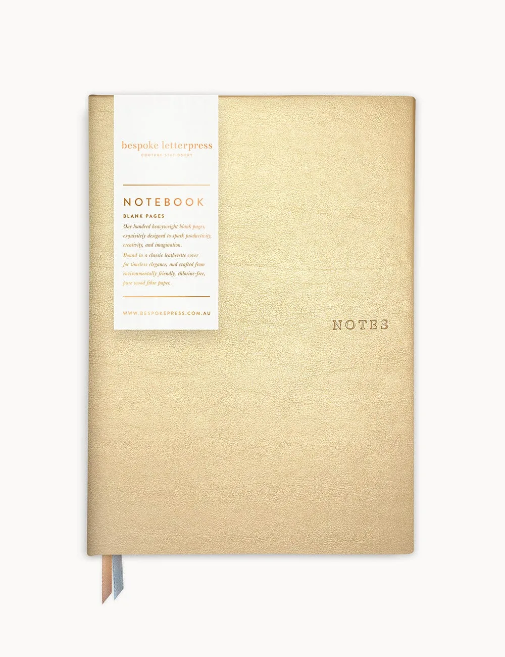 Carnet classique - Perle (vierge)