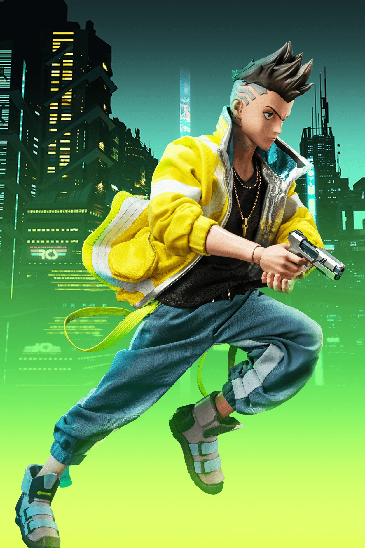 CYBERPUNK: EDGERUNNERS FIGZERO 1/6 DAVID MARTINEZ