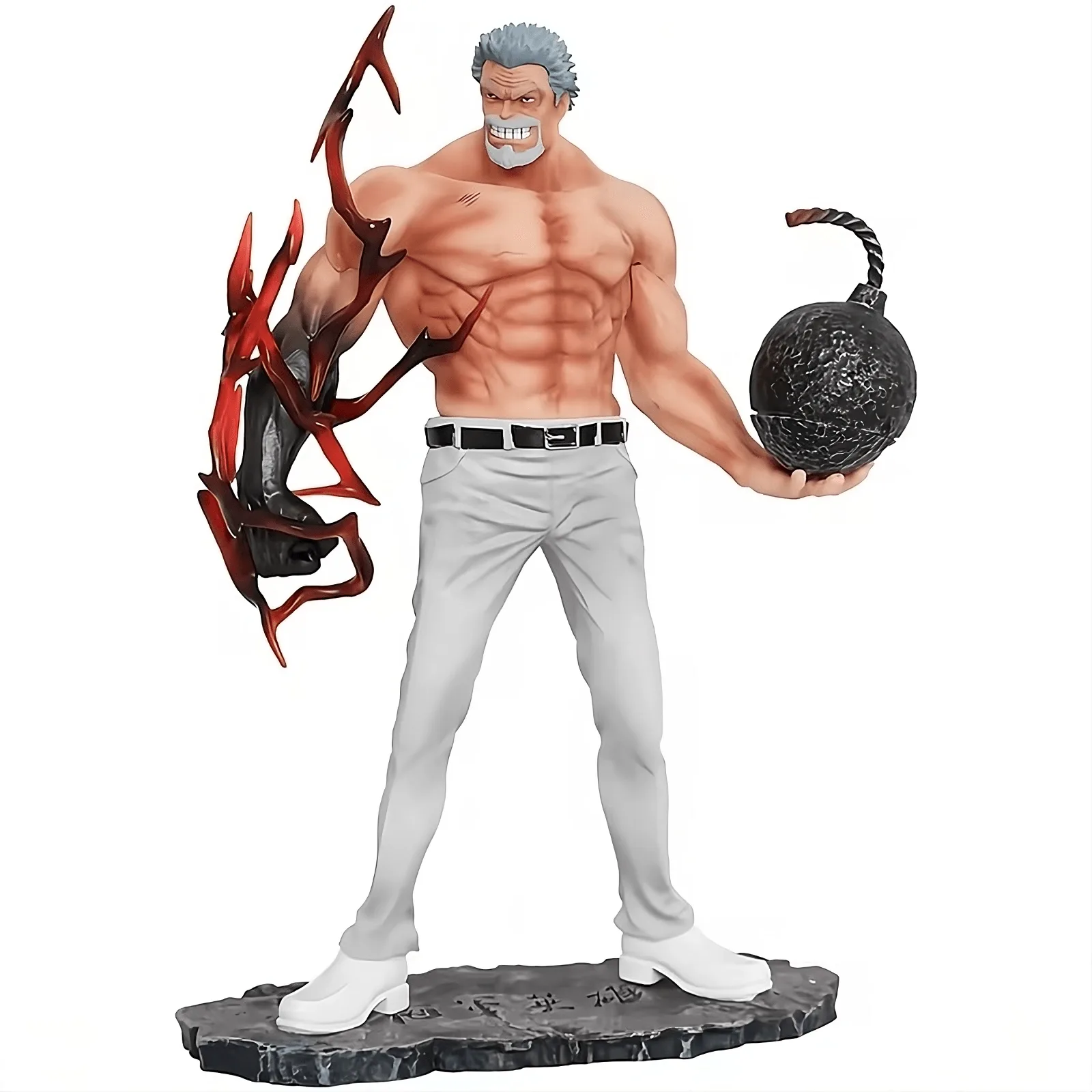 One Piece - Monkey D. Garp 26cm Actionfigur | Premium PVC Samlerfigur (2 varianter)