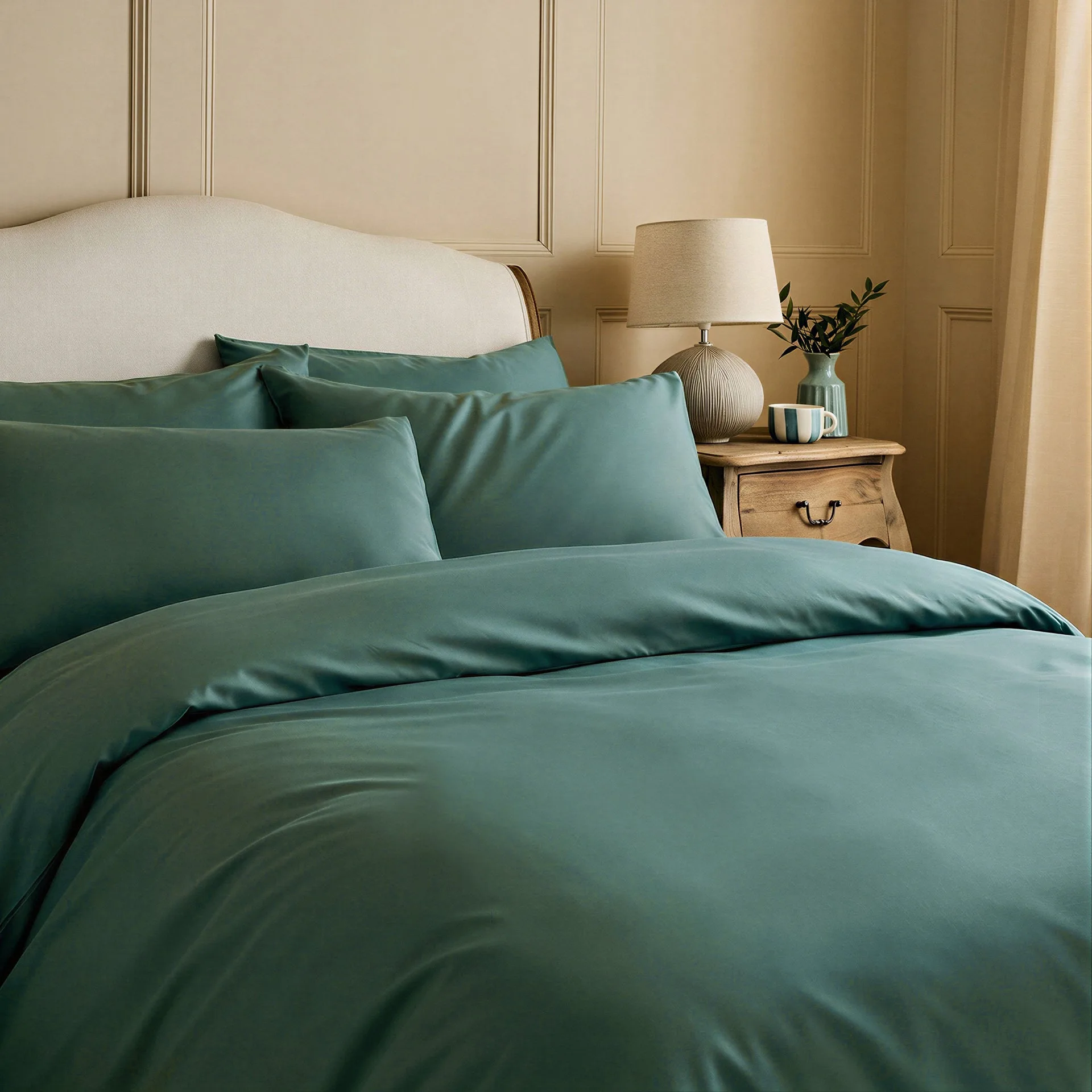 Botanical Green Original Duvet Cover