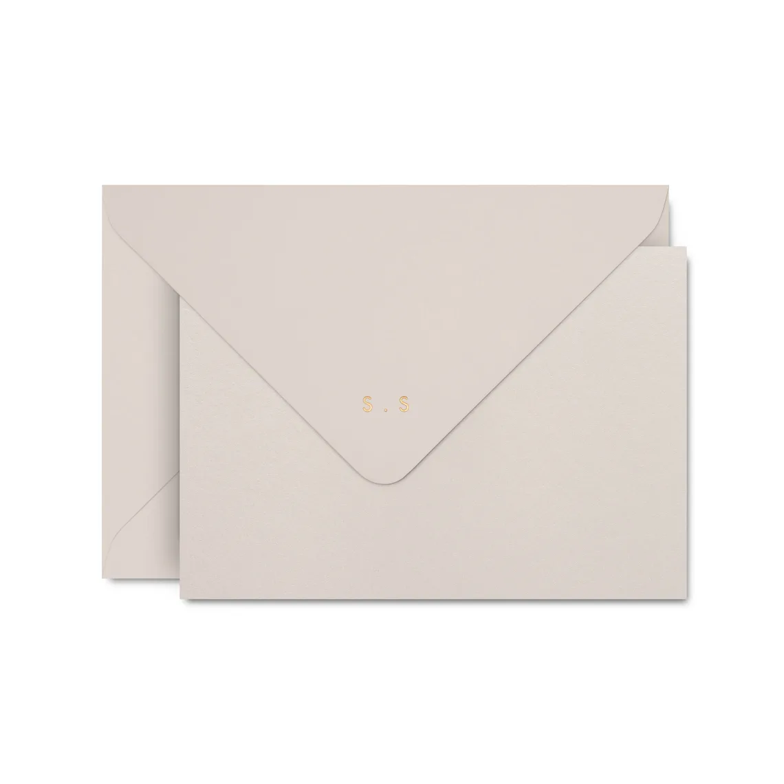 Mist Scalloped Notecards vs Pearl Grey Scalloped Napkins: Coordinating Paper and Table Linens