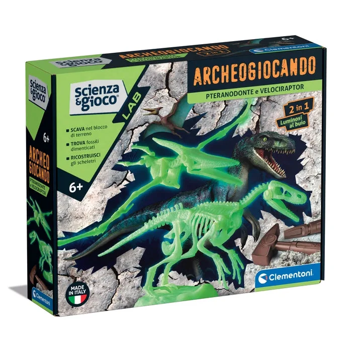 How to Excavate Dinosaur Fossils with Archeogiocando