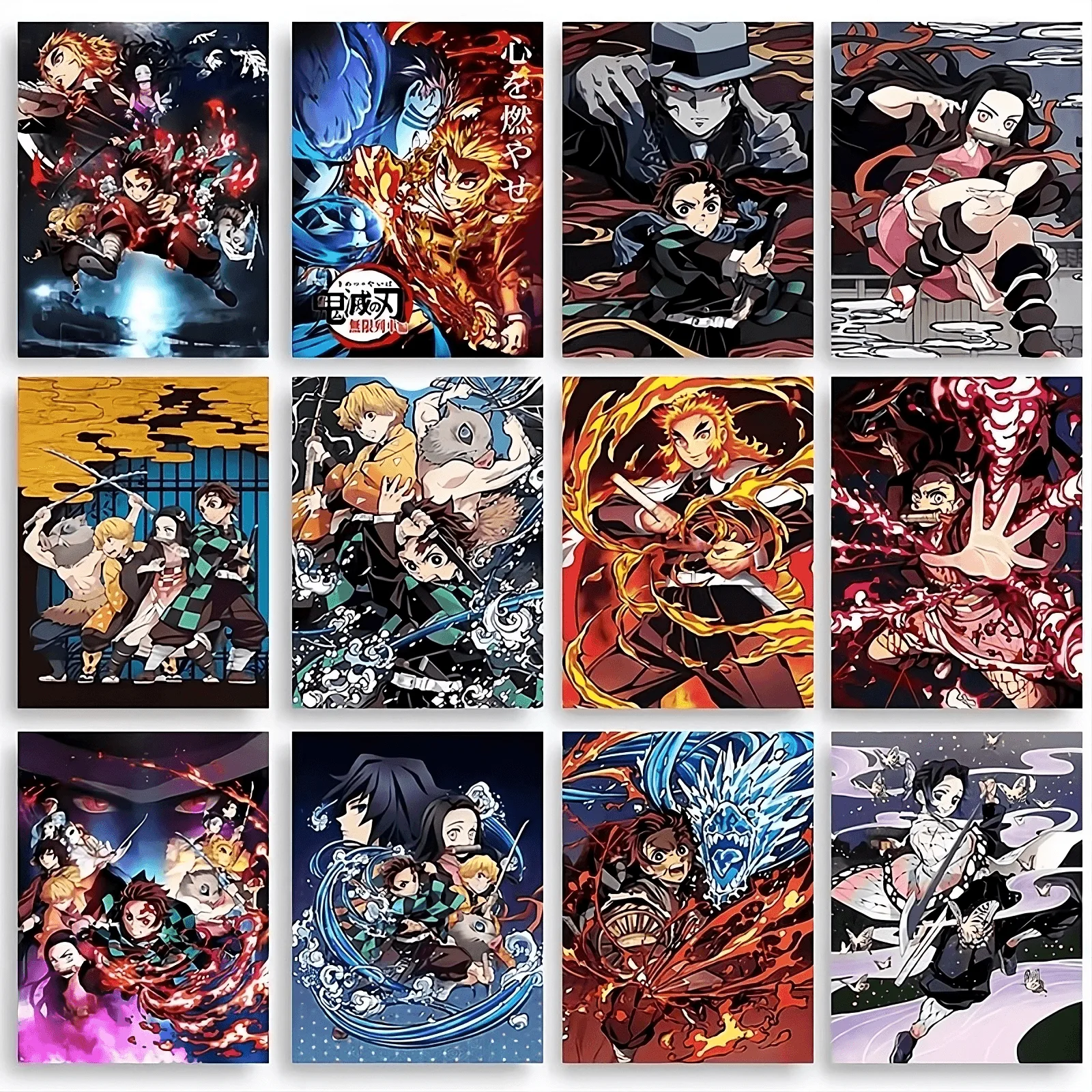 Demon Slayer Anime Canvas Poster – HD Wall Art Print