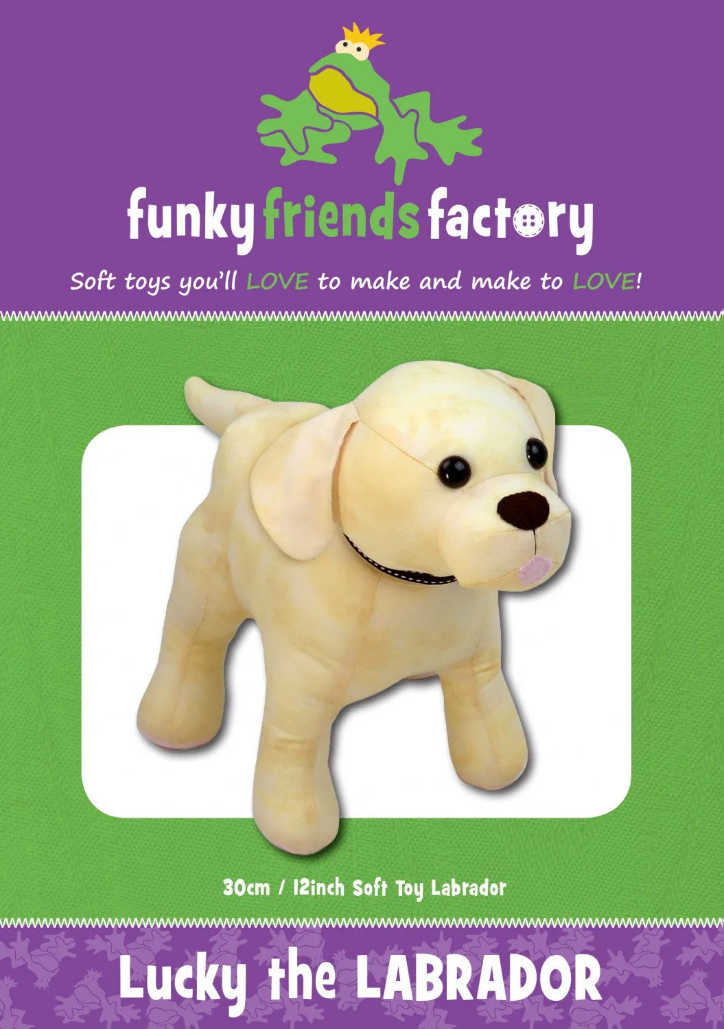 Sew a Labrador Plush Toy: Funky Friends Factory Guide