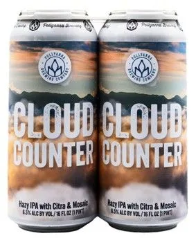 POLLYANNA CLOUD COUNTER HAZY IPA 16oz 4PK CANS
