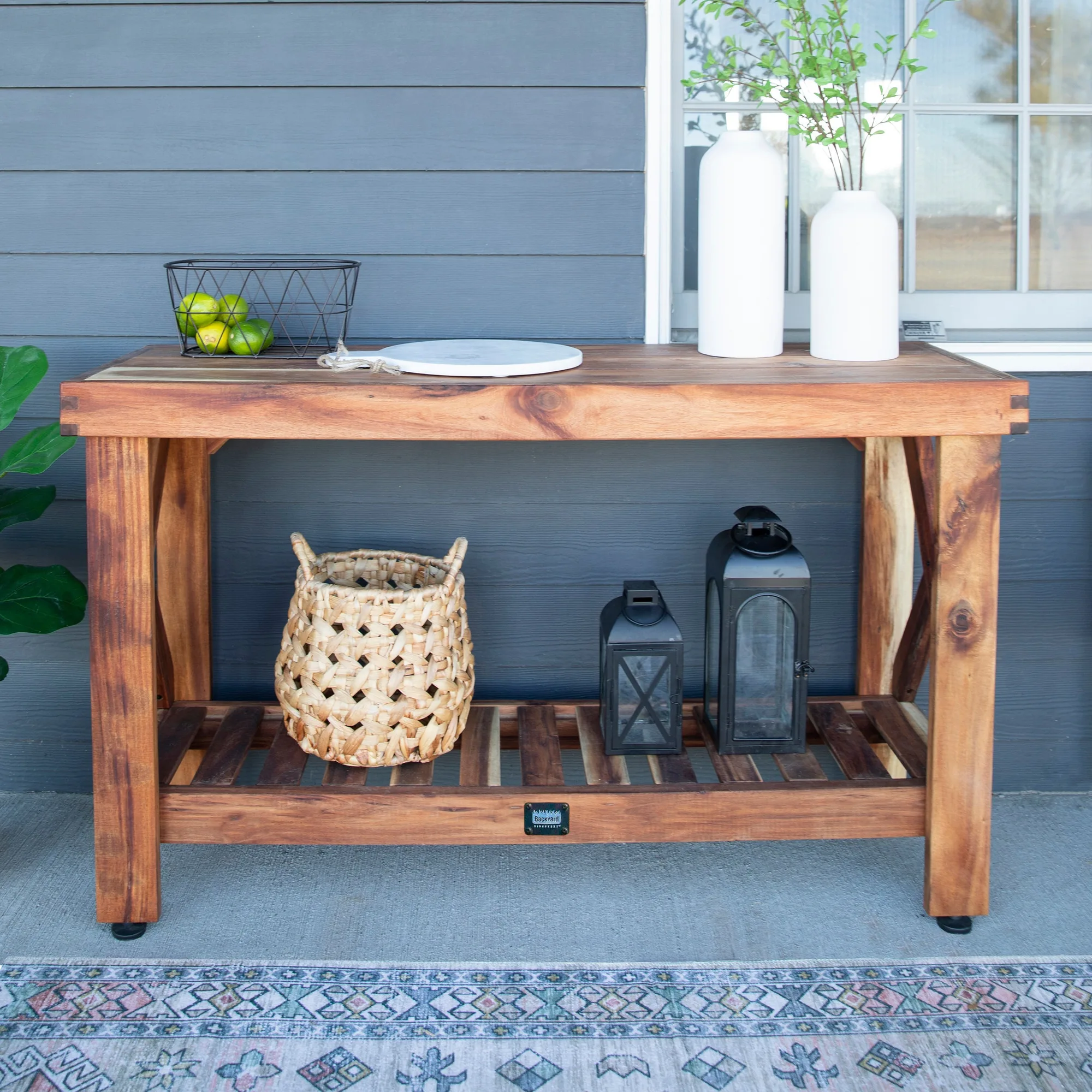 How to Clean and Maintain an Acacia Console Table