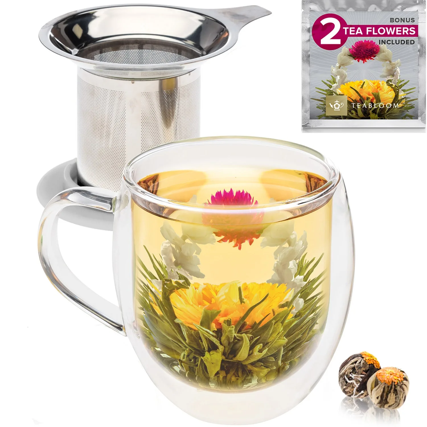 如何使用雙層玻璃茶杯與濾茶器