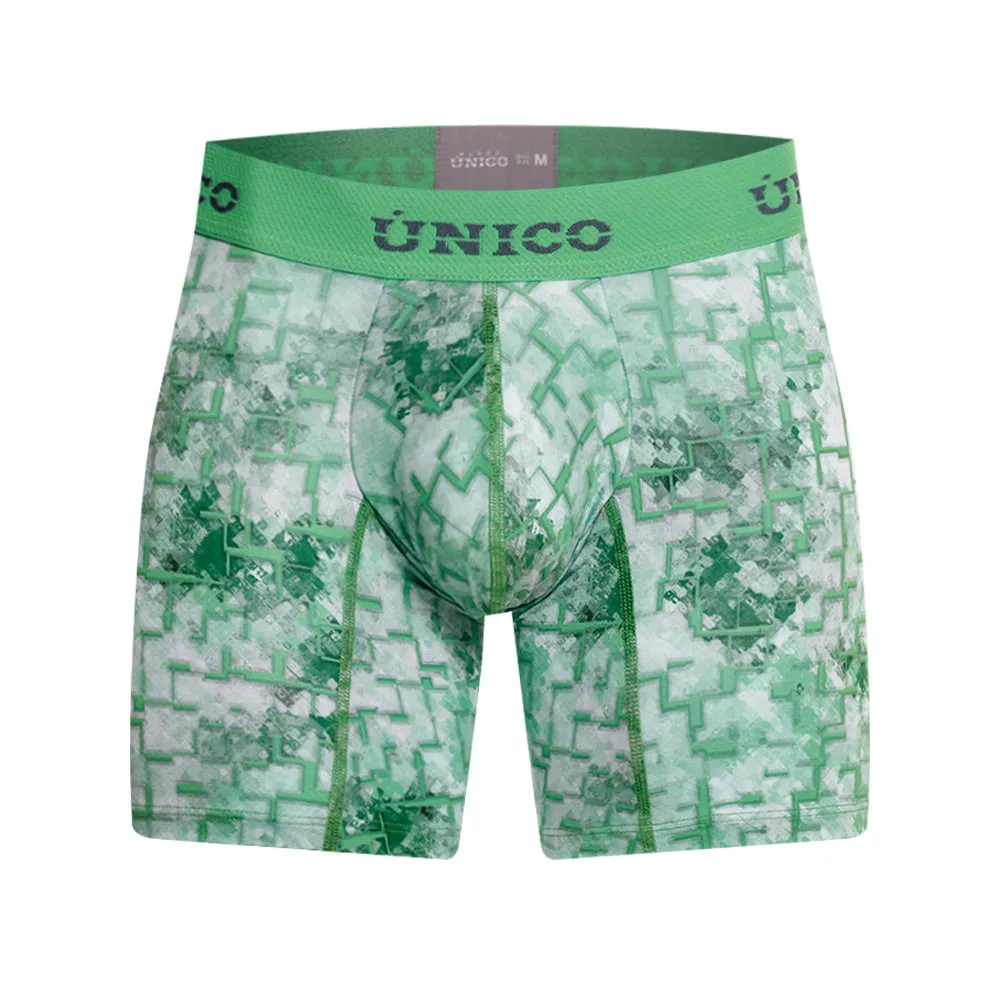 GREEN HALF PYRAMID BOXER