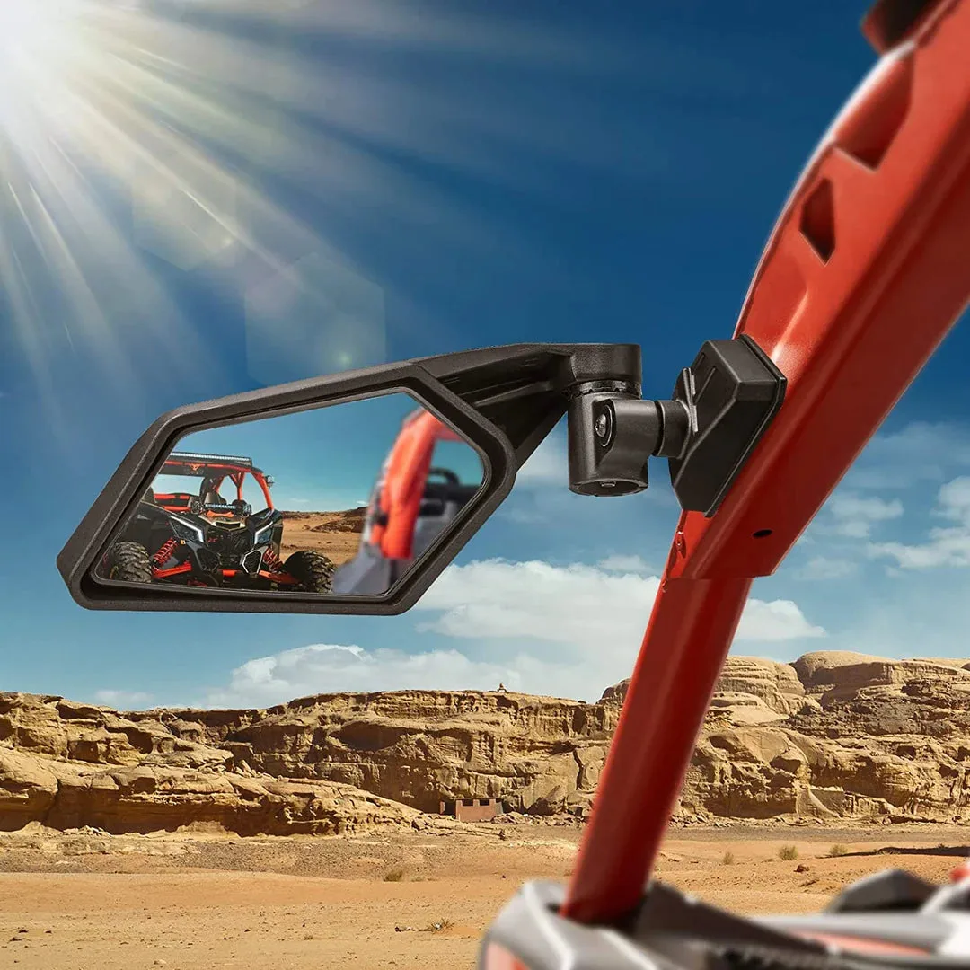 1 Paar Seitenblickspiegel 360° verstellbar für Can Am Maverick X3