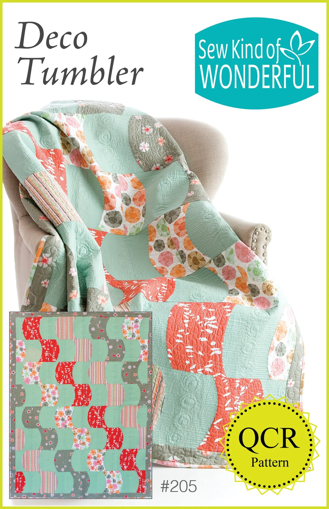 Utiliser la règle Deco Tumbler pour le quilting
