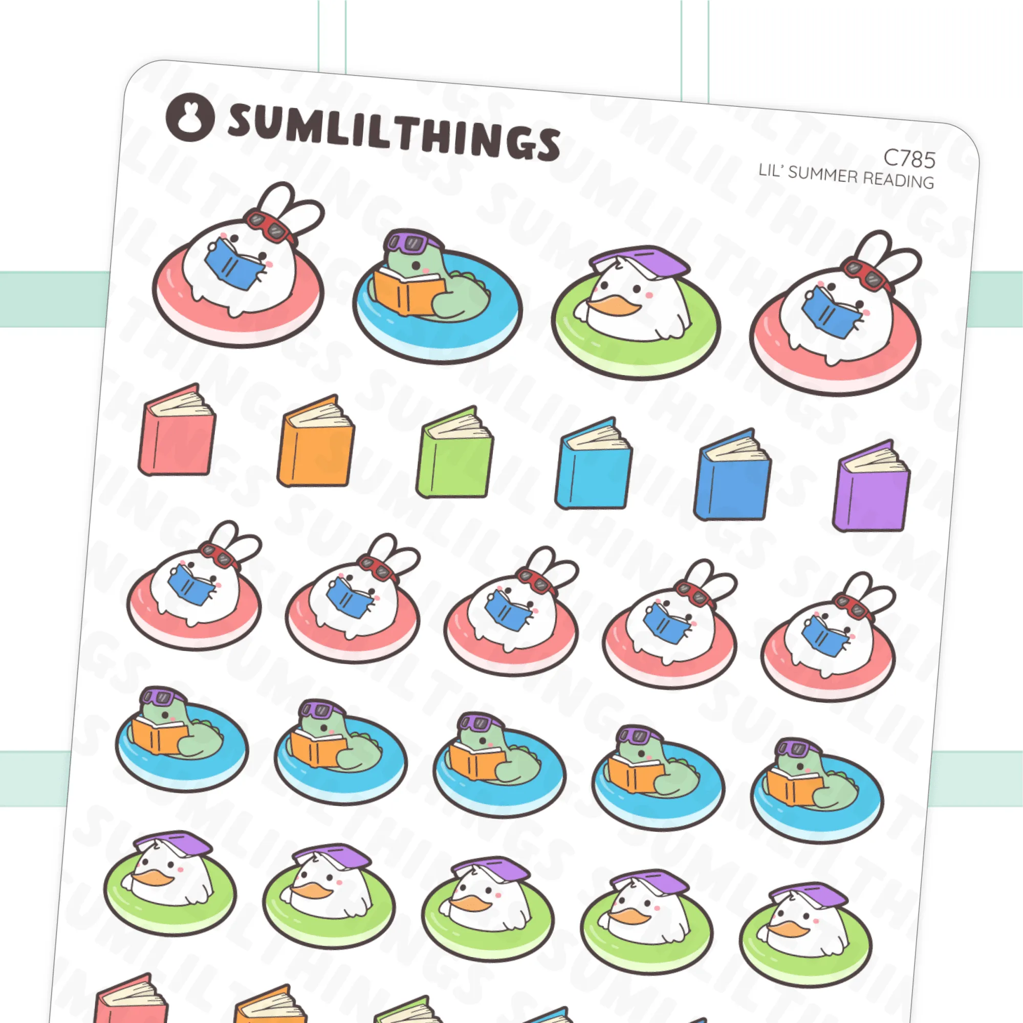 Lil’ Summer Reading Stickers