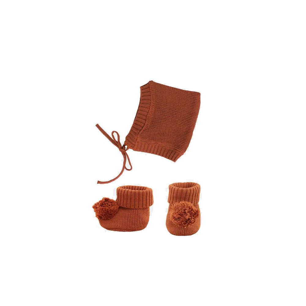 Dinkum Doll Knit Set - Umber