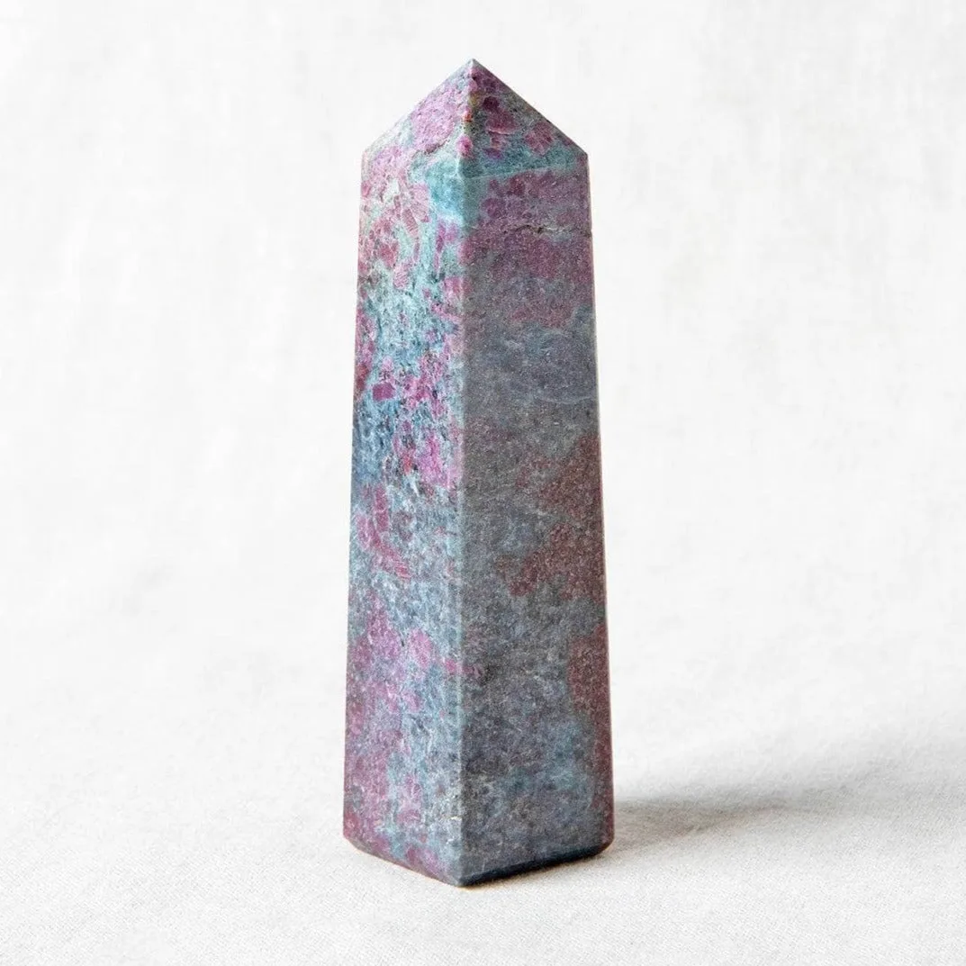 Ruby Kyanite Tower Meaning and Energy Flow