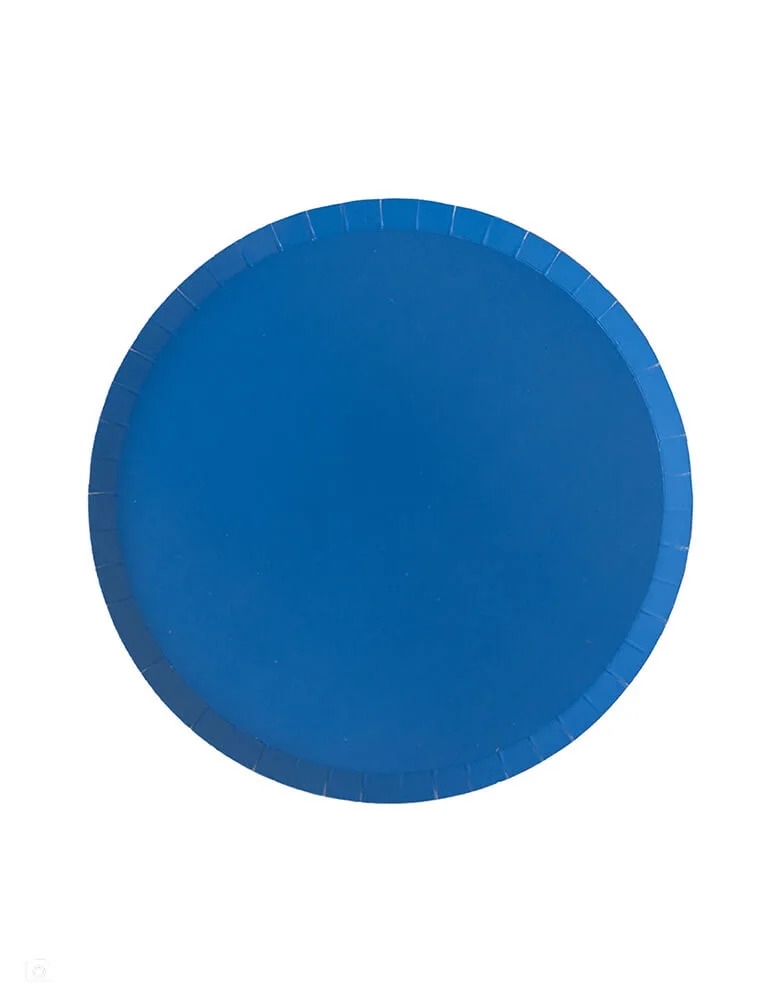 Sapphire Blue Dessert Plates (Set of 8)