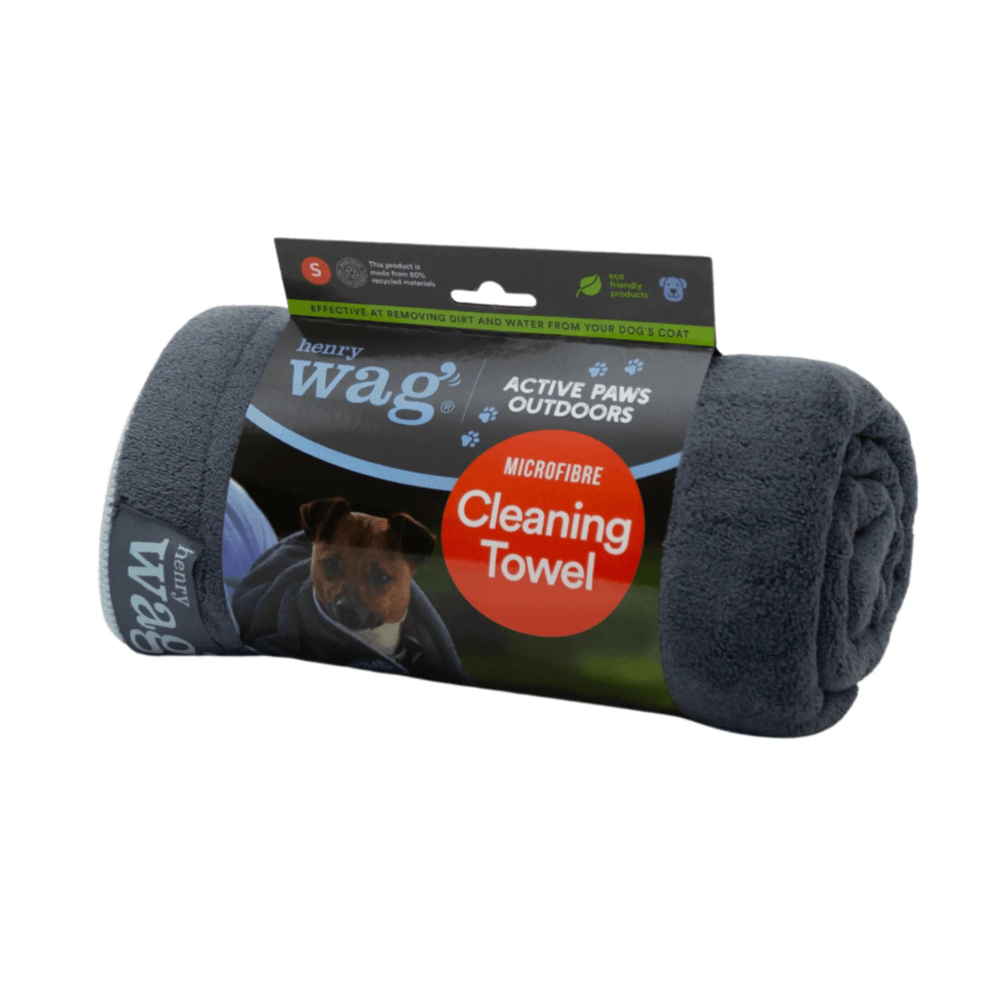 Henry Wag Microfibre Pet Cleaning Towel