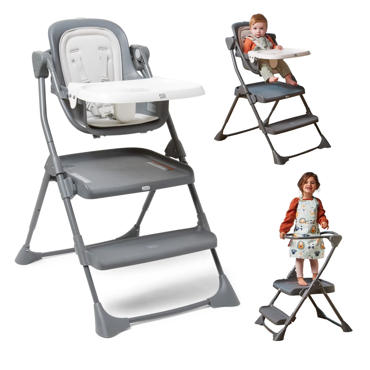 Chaise haute & tour d'apprentissage Happy Heights™ [Y7937A1]