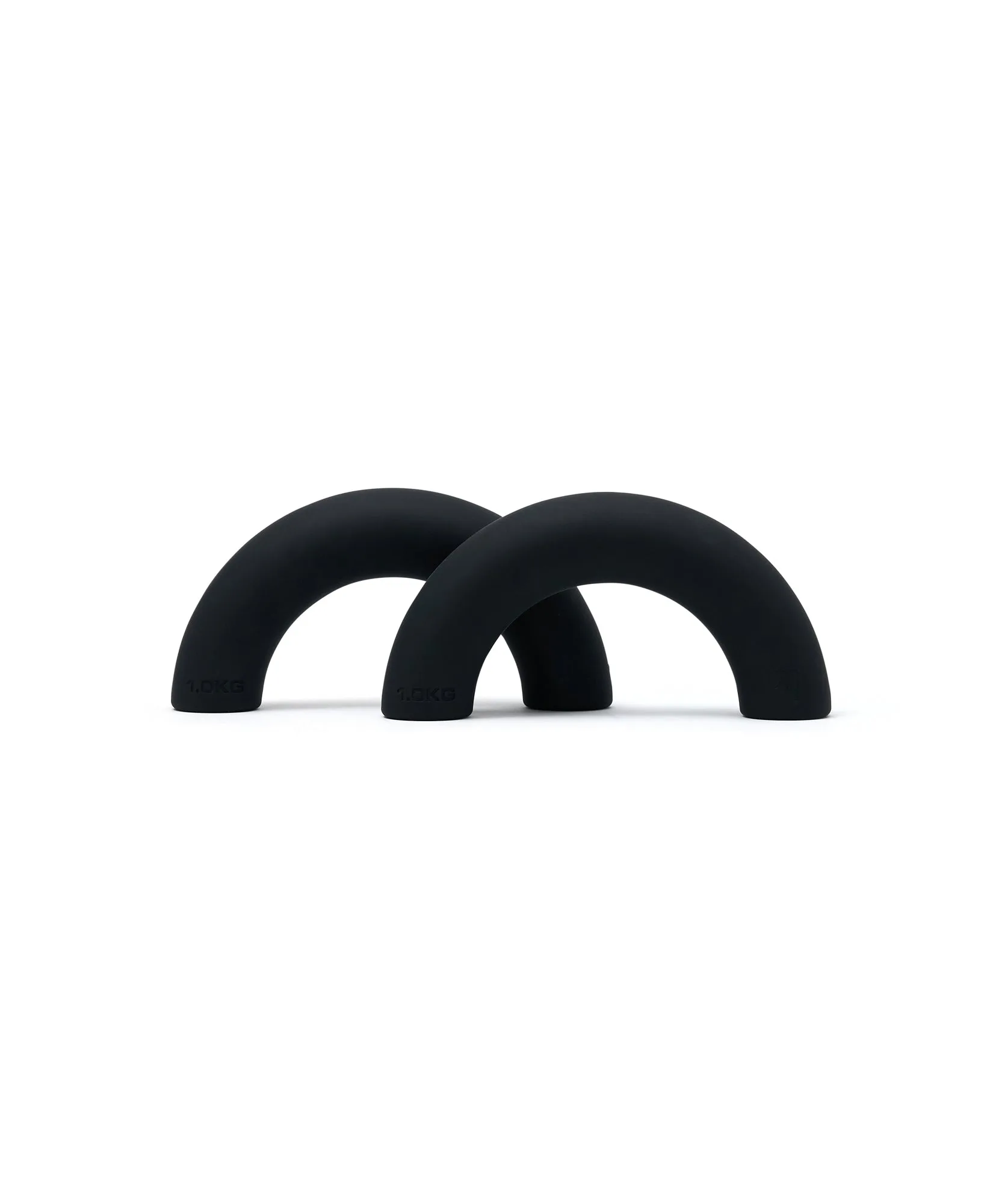 Curved Weight Bars - Black 1kg