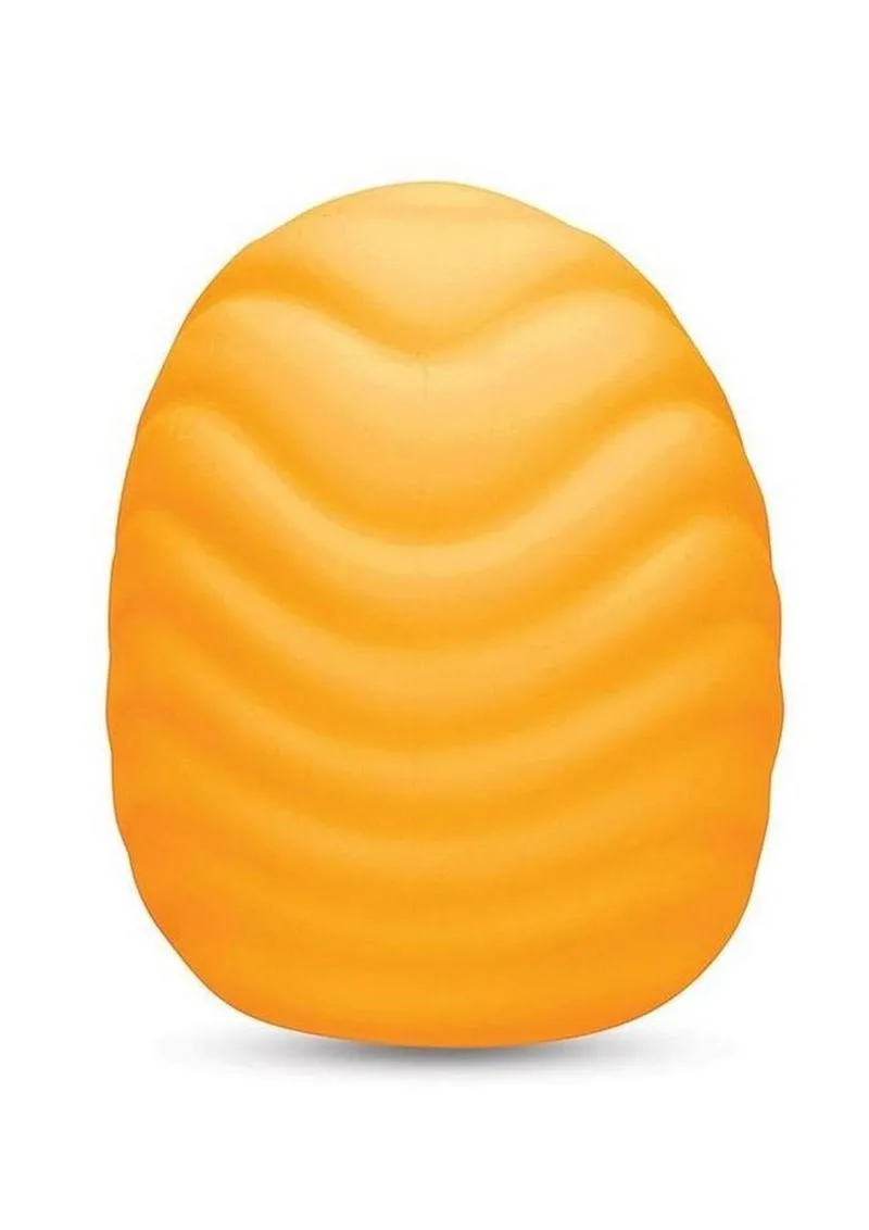 Bodywand 4Play Mini Grip Reversible Textured Stroker - Orange
