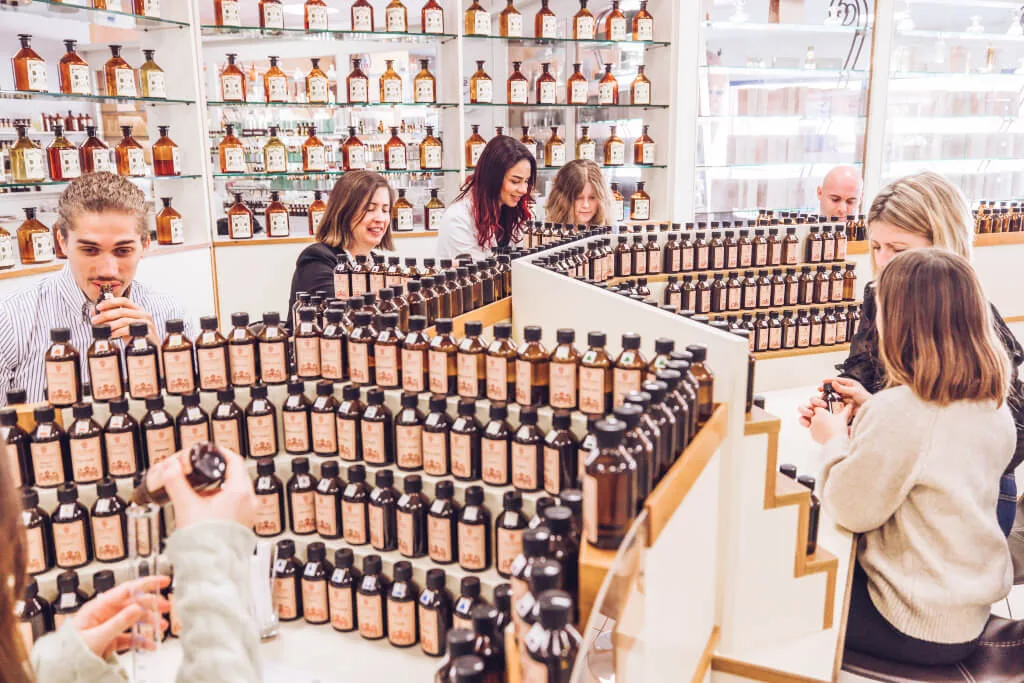 Atelier de création de parfum à Grasse