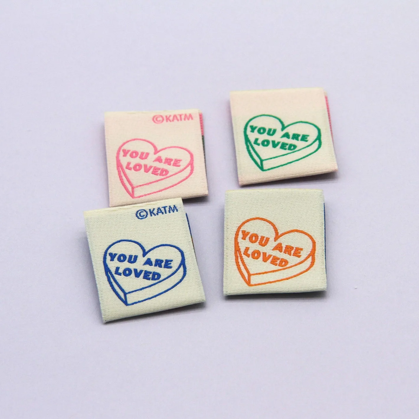 You Are Loved - Woven Labels