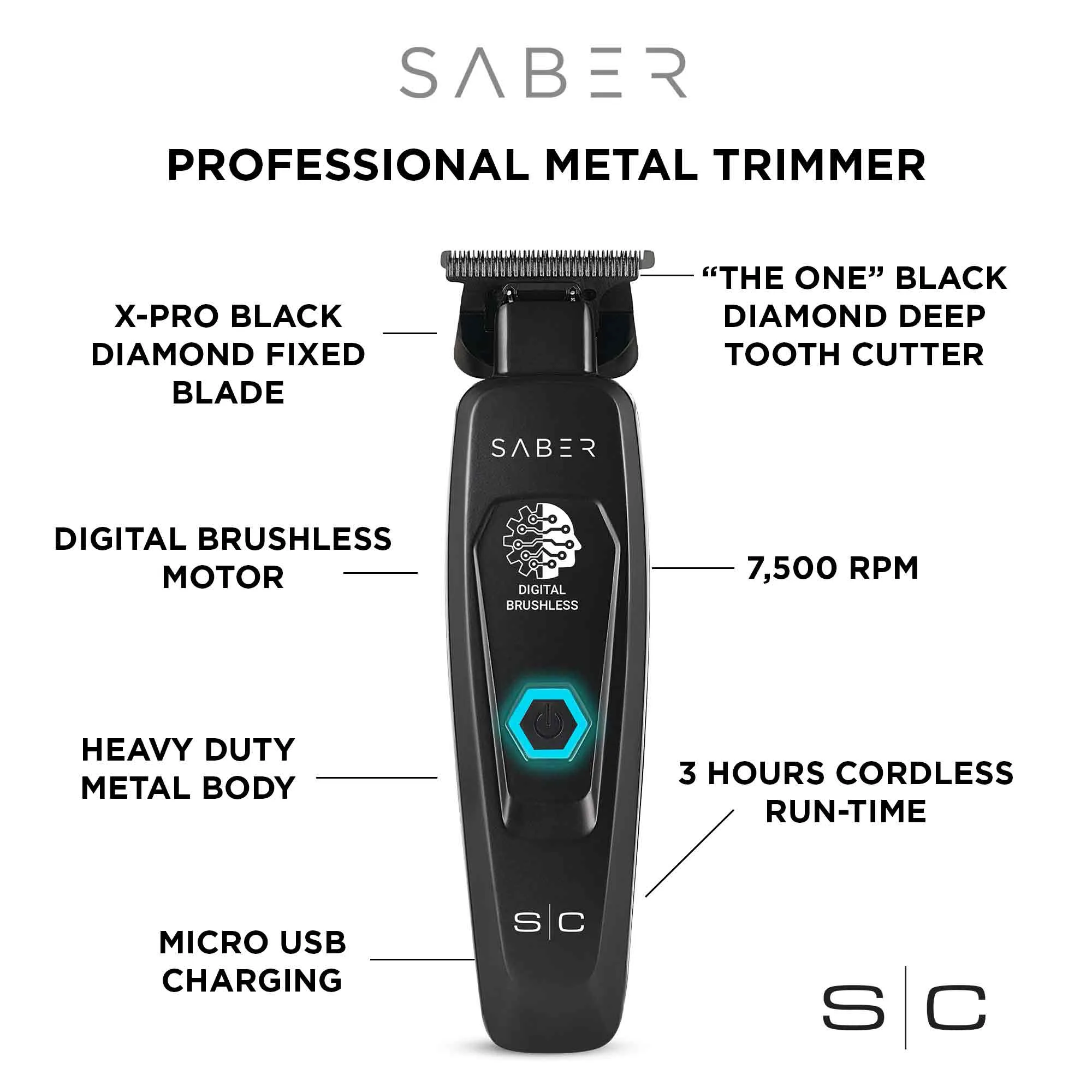 Saber Profi-Haartrimmer