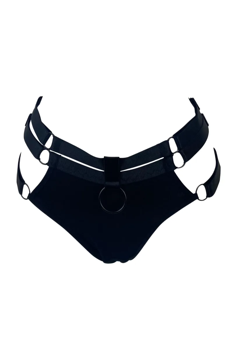 Venom Noir Thong