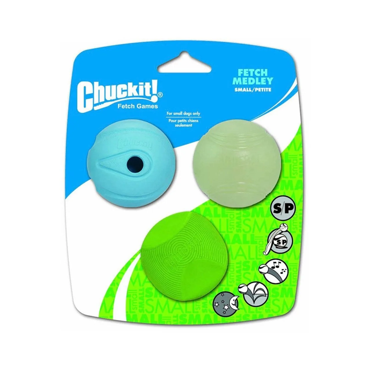 Chuckit! Fetch Medley Assorted Small (3)