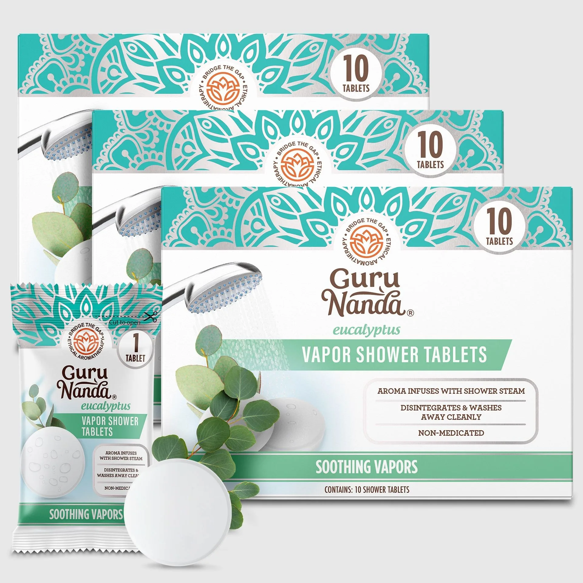 Eucalyptus Vapor Shower Tablets – 30 Count