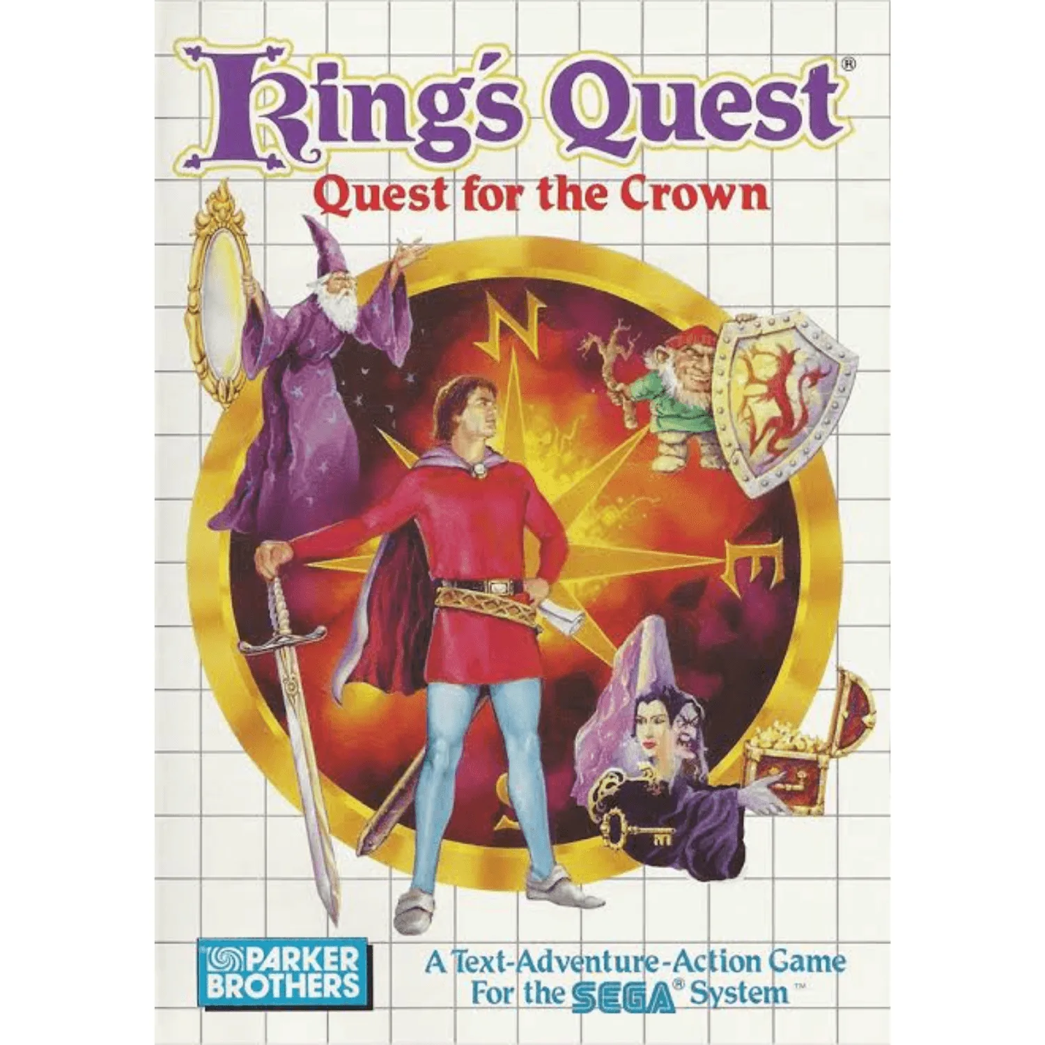 King's Quest: Quest for the Crown - Jeu Sega Master System