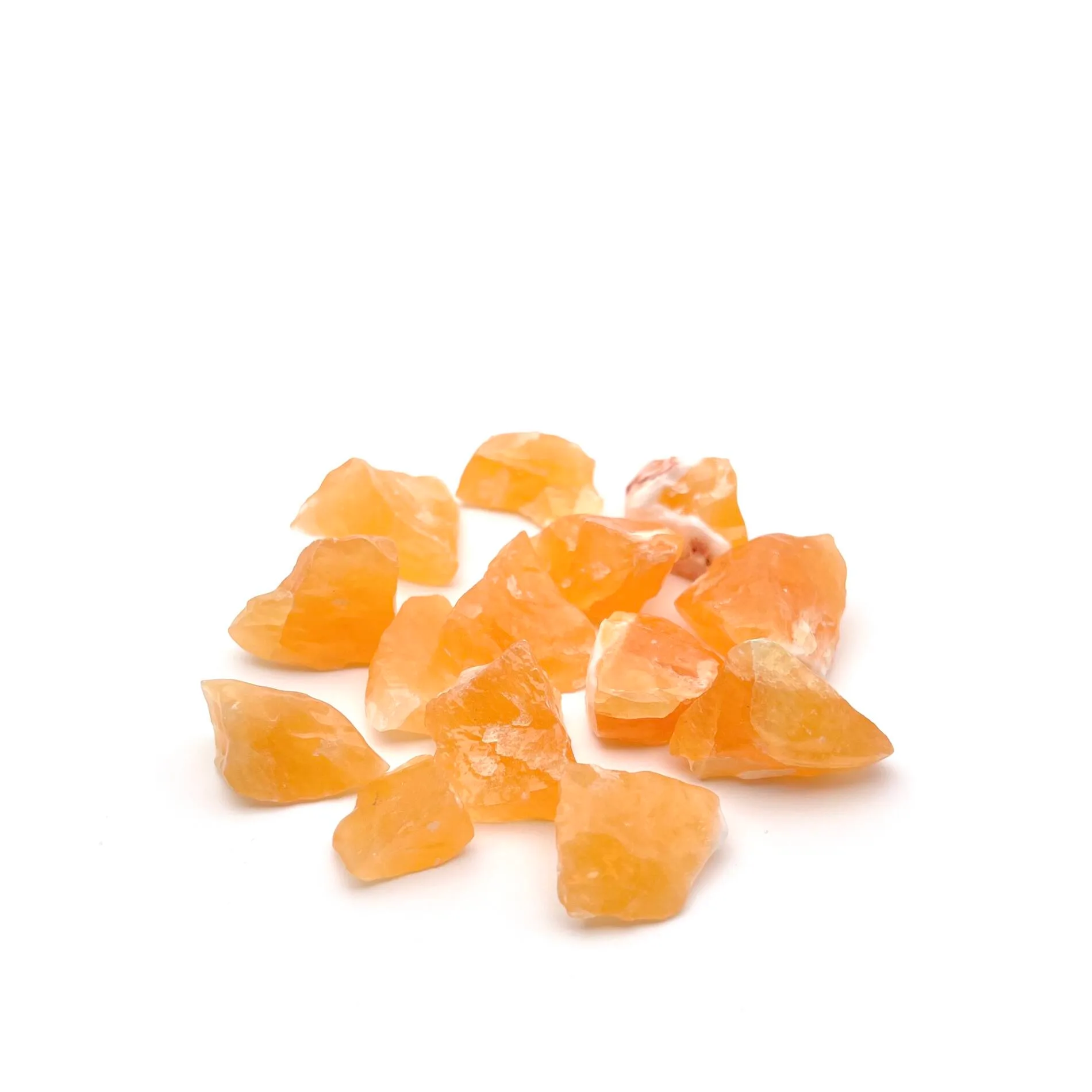 Oranžový kalcit | Surový | Malý