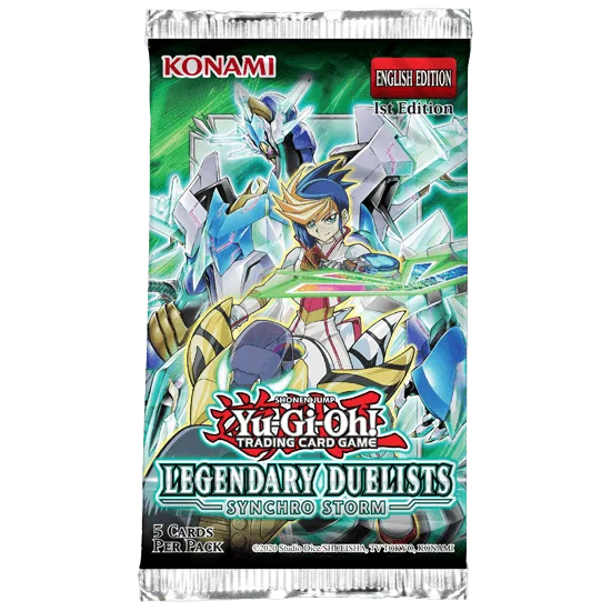 Yu-Gi-Oh: Legendary Duelists: Synchro Storm Booster Pack (1 Booster Pack)