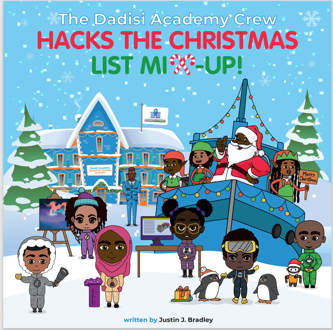 ダディシ・アカデミー・クルーがクリスマスリストの大混乱を解決 | Brown Toy Box | STEMクリスマス絵本
