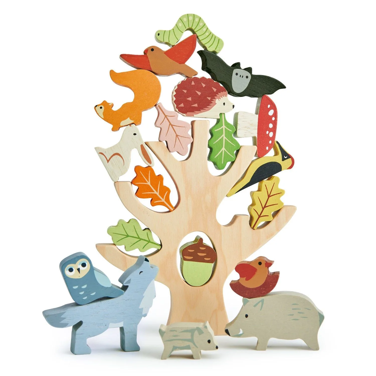 How to Create a Miniature Ocean World with Stacking Coral Reef and Wooden Sea Creatures