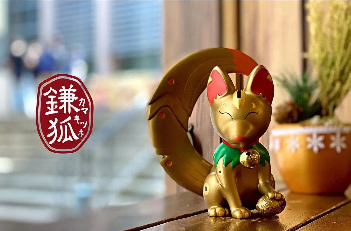 ハリネズミファミリーvsゴールドラッキーキャット デザイナートイ対決