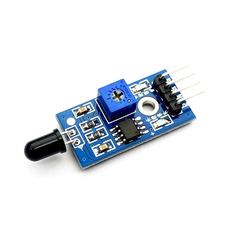 LM393 IR-Flammensensor mit Arduino nutzen