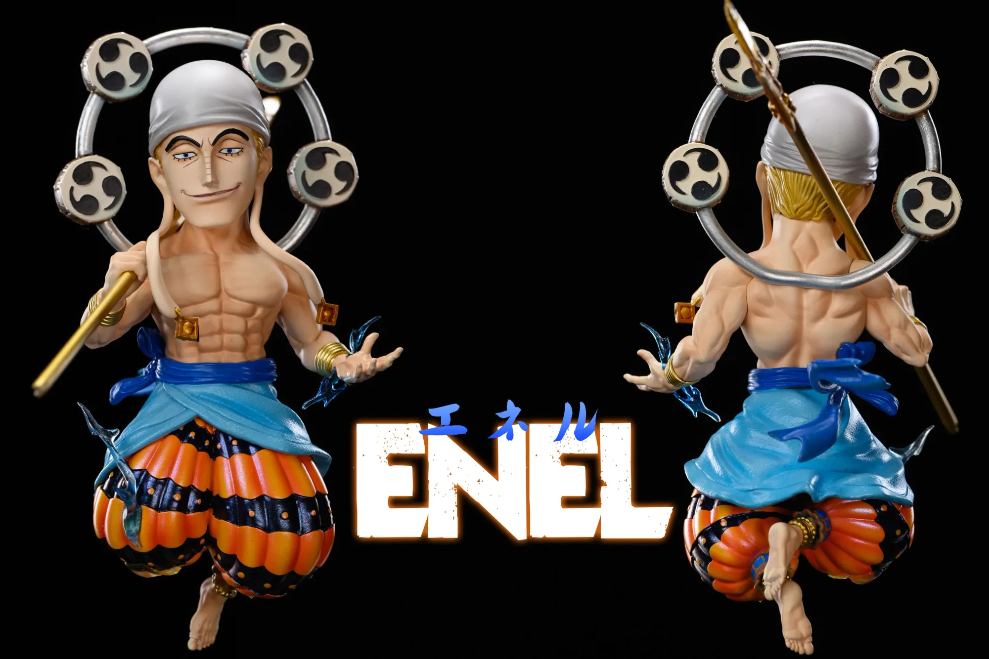 WCF Scale Thunder God Enel - ONE PIECE Resin Statue - LeaGue Studios