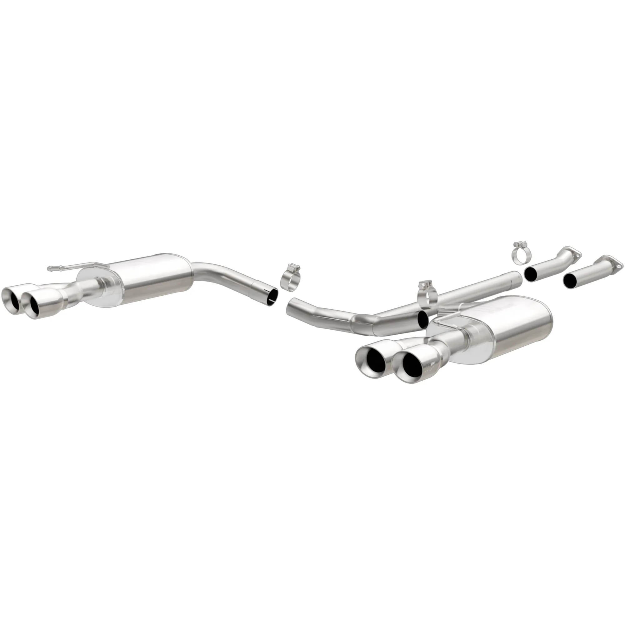 MagnaFlow 2011-2015 기아 옵티마 2.4L / 2011-2015 기아 옵티마 2.0L 스트리트 시리즈 캣백 성능 배기 시스템 19237