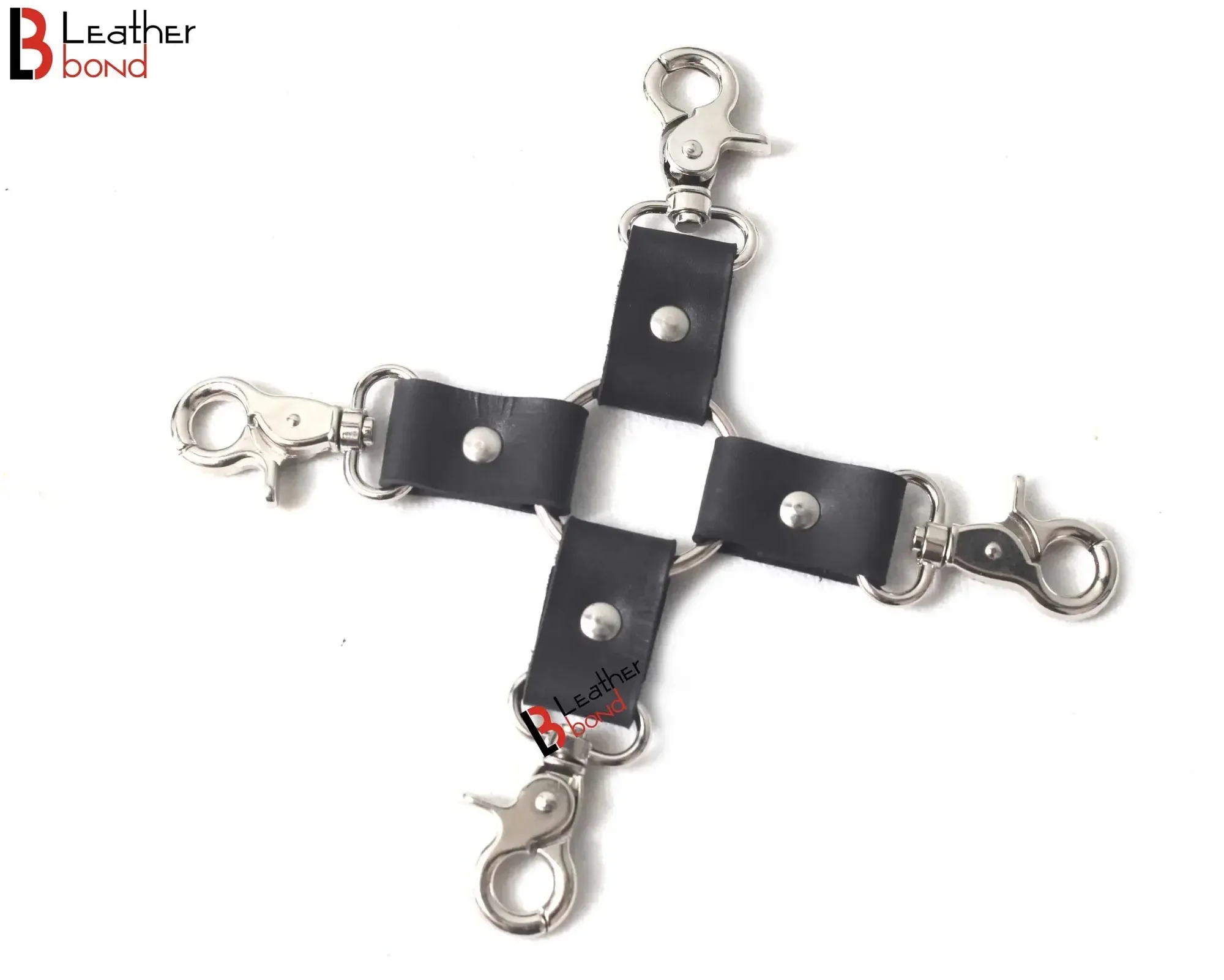 Wofür wird ein Hog-Tie-Verbinder in der Bondage verwendet?