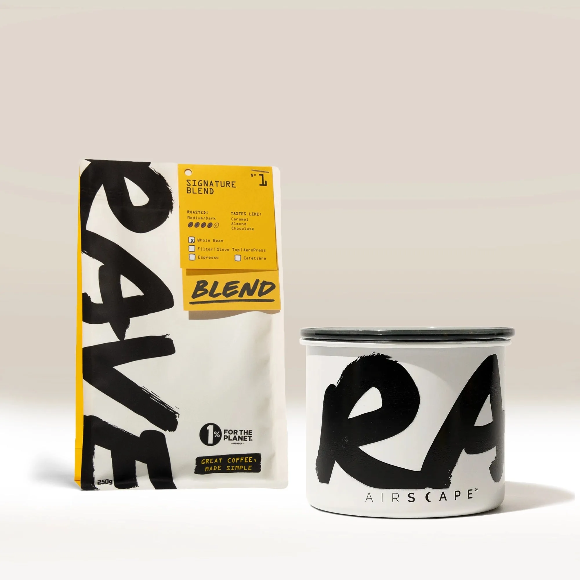 Branded Airscape with Coffee
