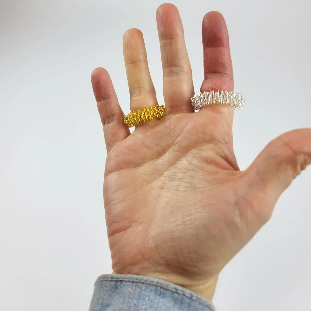 Acupressure Fidget Rings (x2)