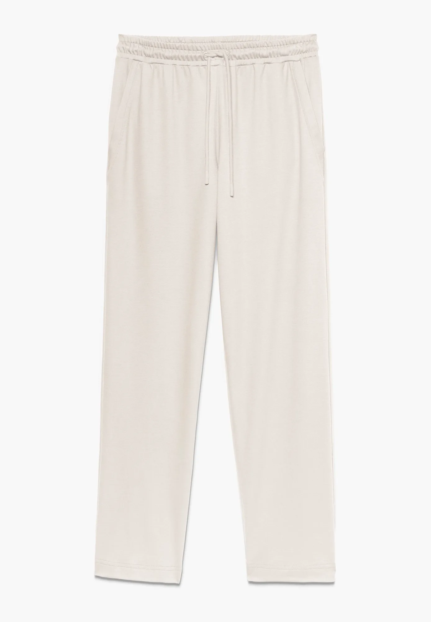 Piqué Lounge | Hose lang - beige