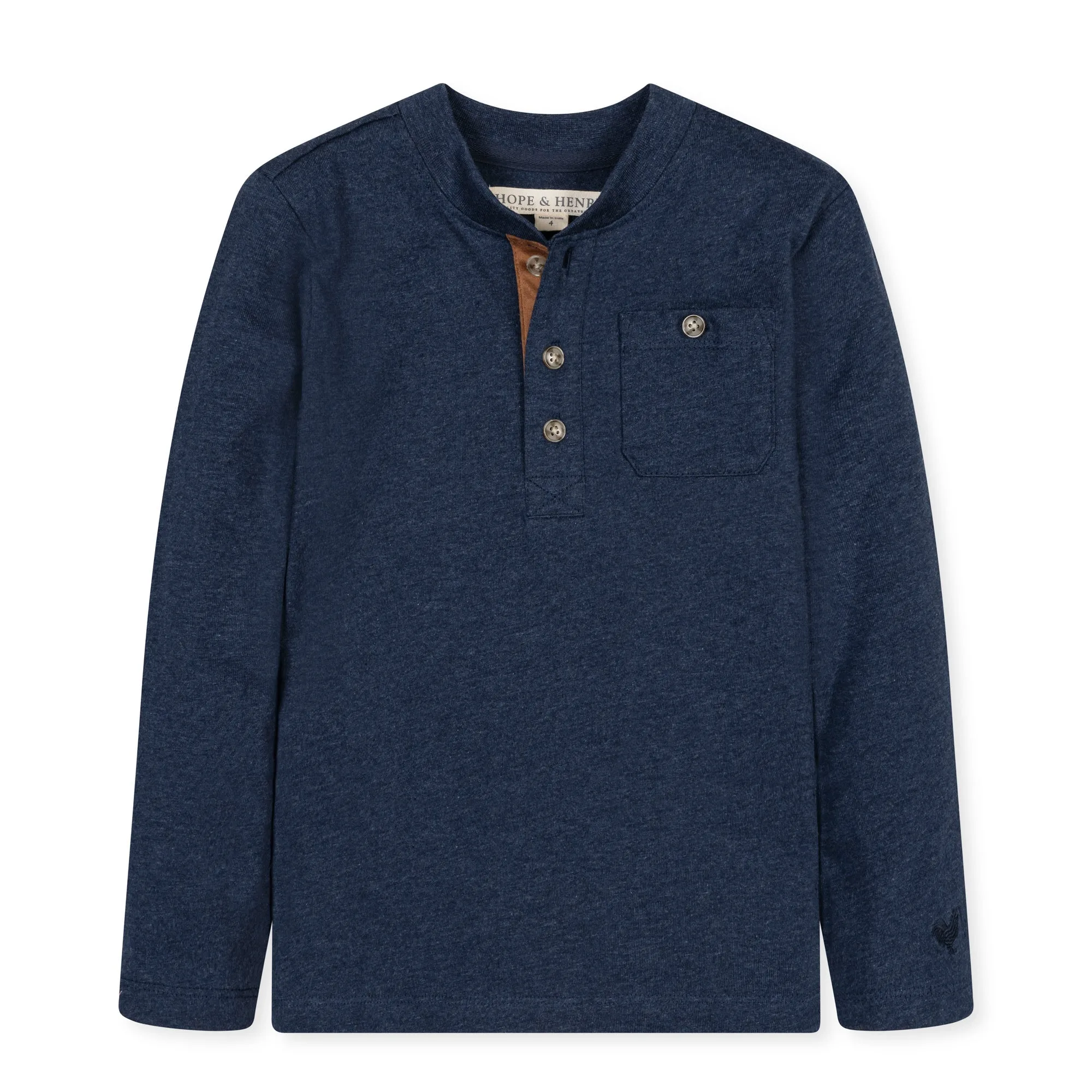 So stylen Sie ein Bio-Henley-Pocket-Shirt für Babys