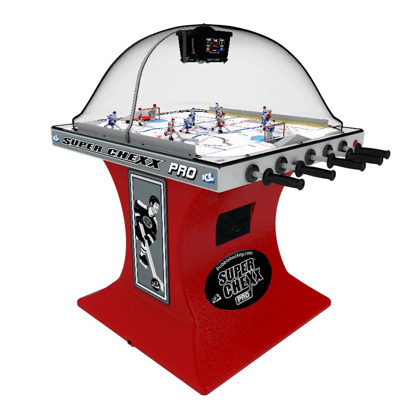 Zo stelt u een bubble-hockeytafel voor thuis op