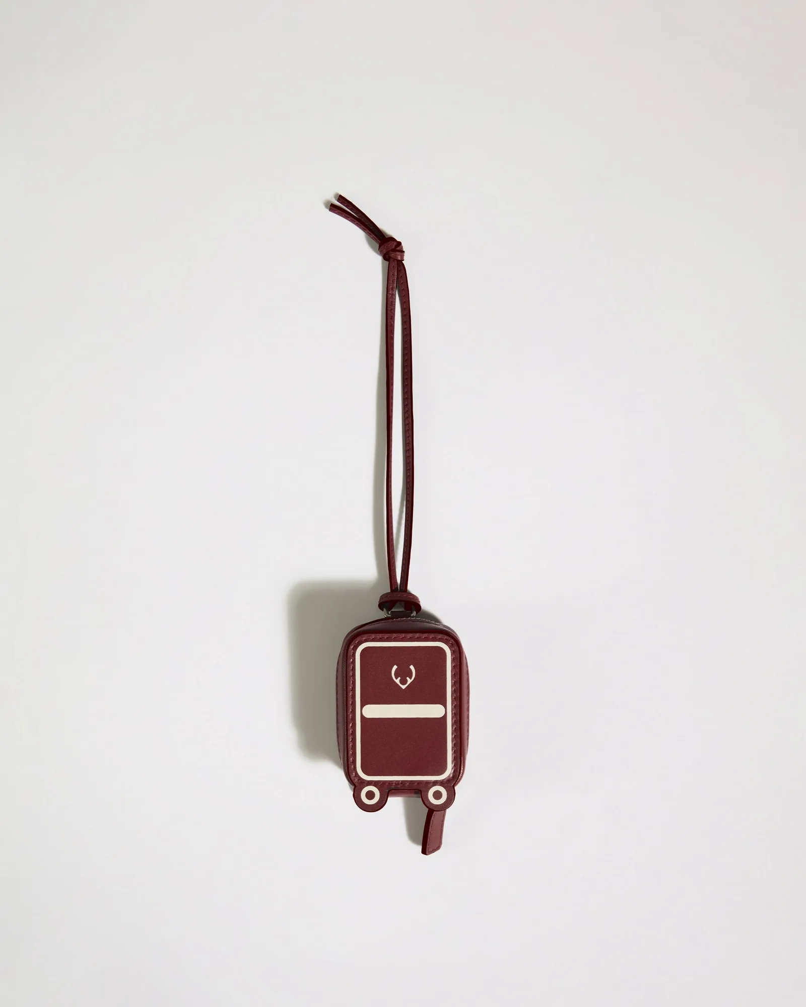 Heritage Leather AirPods Case in Cedar Red