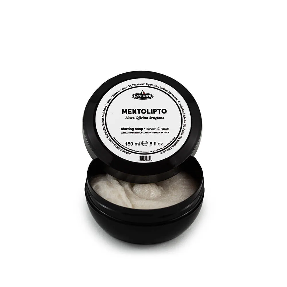 RazoRock Mentolipto Shaving Cream Soap