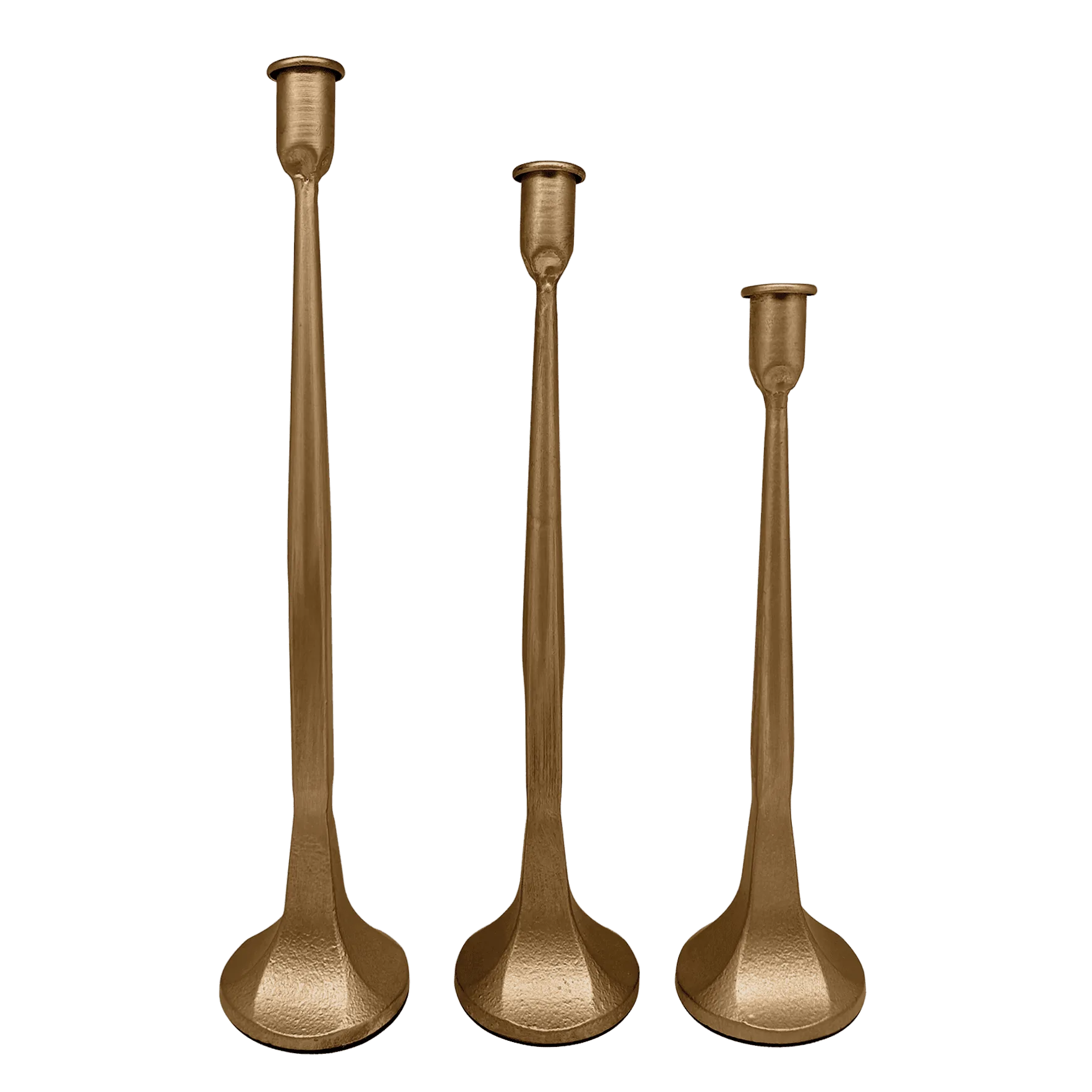 Gold Cast Iron Taper Candle Holders Review: Elegance and Durability
