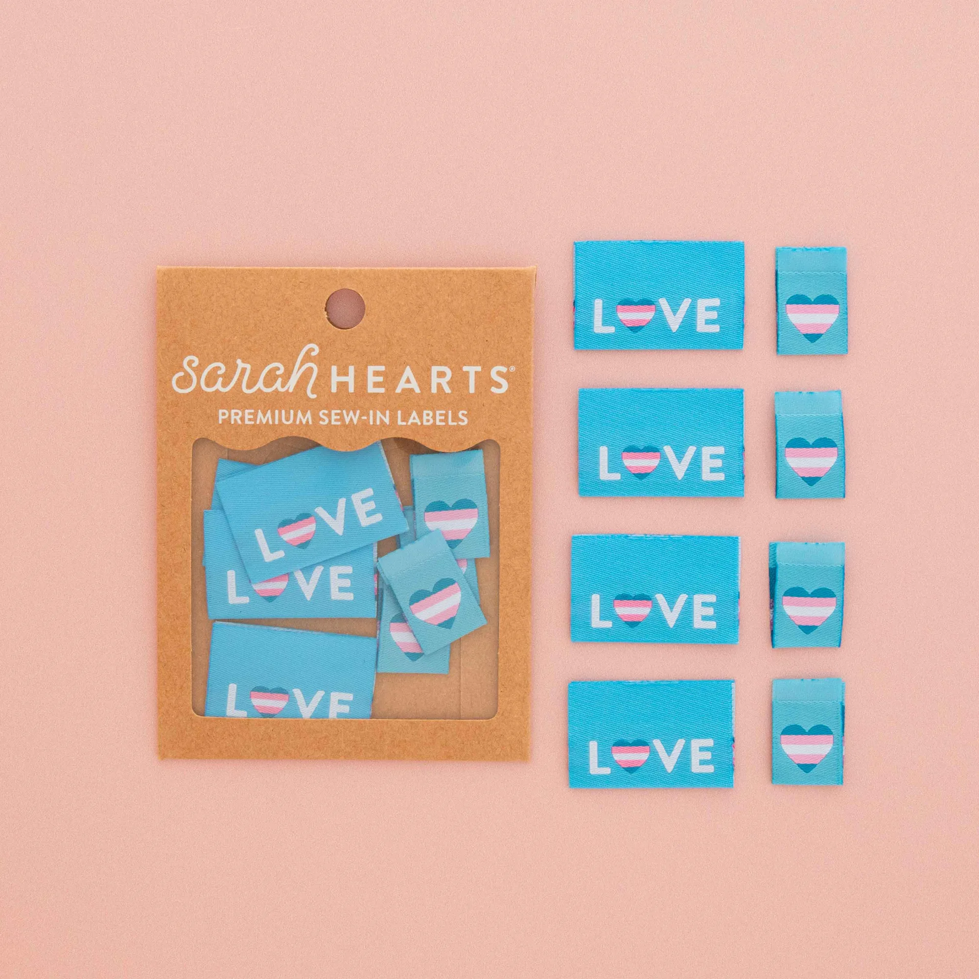 Trans Love Multipack Labels for Inclusive Makes