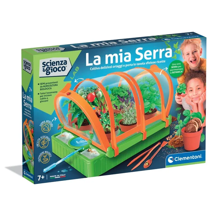 Construye un invernadero con La Scienza nella Serra